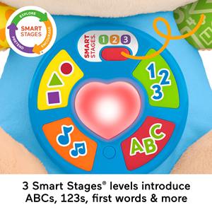 Jouet musical interactif en peluche <span class=keywords><strong>pour</strong></span> chiots, Laugh & Learn Smart Stages, éducatif <span class=keywords><strong>pour</strong></span> <span class=keywords><strong>bébés</strong></span> et tout-petits - Product Image 2