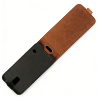 Étui de téléphone à rabat en cuir véritable, style rétro, luxe, fermeture magnétique, protection anti-rayures 360°, porte-cartes, fabricant pour