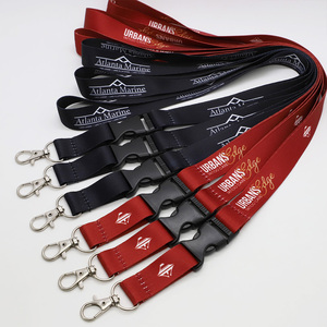 Nhà Máy Tùy Chỉnh Khuyến Mại Nhuộm Thăng Hoa Polyester Keychain Dây Buộc Thời Trang Breakaway Cổ Dây Buộc Dây Đeo - Product Image 6