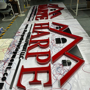 Custom LED Sign <strong>Letters</strong> For Hotel Mall &amp; Storefront Decoration For Company Usage - Product Image 1