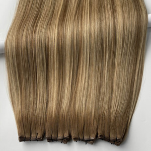 Extensions de cheveux Premium Balayage Genius Weft, coupables, double épaisseur, avec cuticules intactes, pour coloristes - Product Image 4