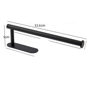 Support adhésif 3M pour papier essuie-tout sous l'armoire, en acier inoxydable, sans perçage, pour cuisine - Product Image 1