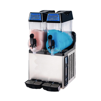 Machine à slush commerciale 2 réservoirs 12L pour smoothies et boissons glacées à vendre