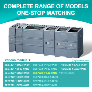 Siemens الأصلي الجديد 6ES7223-1PL32-0XB0 6ES72231PL320XB0 SM PLC SIMATIC وحدة الإدخال والإخراج الرقمية - Product Image 3
