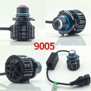 Fabricante profesional Luces antiniebla láser para automóviles 9005 Luz blanca 6000K Faros LED Lente láser Eadlight - Product Image 2