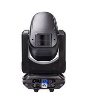 Projecteur mobile Mini BEAM 295W 14R avec effet LED Halo pour DJ, événements disco, hôtels, parcs à thème, alimentation intégrée