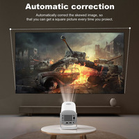 2025 Hot Portable Mini Pocket Smart Projector avec Wifi & BT Android 11 Home Theater LED pour Outdoor Manufactory 4K Protector