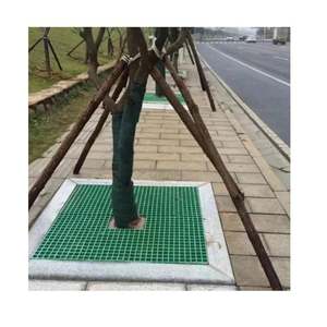 Rejilla de fibra de vidrio FRP para drenaje al aire libre Ingeniería municipal - Product Image 1