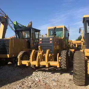 Motoniveladora Caterpillar 120K usada en stock con motor Mitsubishi y componentes de núcleo de bomba de calidad asegurada a la venta - Product Image 3