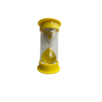 Minuteur sablier pour enfants, minuteur à sable de 15 minutes, anti-casse, créatif, unique, décoration de bureau, cadeau d'anniversaire