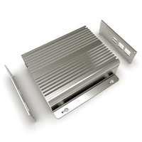 Boîtier de commande en aluminium ip68 personnalisé boîtier de banque d'alimentation boîtier étanche boîtier d'amplificateur électronique