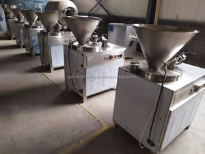 Máquina de llenado y atado de salchichas comercial/máquina de relleno de salchichas/cortadora neumática para embutir salchichas - Product Image 5