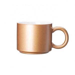 Fashionable Ceramic <b>Cups</b> of Different Colors Bone China <b>Cup</b> OEM for Coffee and Milk - Product Image 1