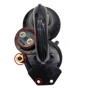 แตรลมปั๊มอากาศสำหรับวอลโว่24V แตรลมพลาสติก - Product Image 4