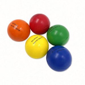 Hot Selling Customized Round Squeeze Pu Foam Stress Soft Toy Antistress Ball - Product Image 2