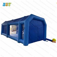 Cabine de peinture gonflable Mobile à vendre, cabine de prière, tente portable, salle de peinture de voiture à vendre