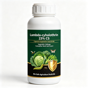 Lambda-cyhalothrin 23% CS Piretroide Insecticida de Amplio Espectro <span class=keywords><strong>para</strong></span> el Control de Orugas de Repollo, Polillas y Plagas del Suelo en Vegetales - Product Image 1