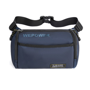 Sac de poitrine tendance pour hommes, sac à bandoulière résistant à l'eau de grande capacité, adapté à une utilisation décontractée en plein air et pour le sport - Product Image 3