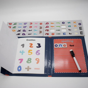 Juego de Letras para Niños en Edad Preescolar, Juguete Educativo para el Aprendizaje del Alfabeto y los Números, Libro de Rompecabezas Educativo - Product Image 4