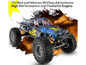 HSP <span class=keywords><strong>RGT</strong></span> 18000 <span class=keywords><strong>1</strong></span>/<span class=keywords><strong>10</strong></span> 2.4G 4WD télécommande Rock Racer voiture d'escalade multi-terrain étanche camion tout-terrain - Product Image 6