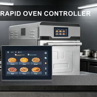 Controlador de Temperatura de Alta Precisión MK6L60, Panel de Pantalla Táctil Capacitiva de 7 Pulgadas para Horno de Cocción Rápida