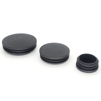 AllPro Bouchons de trou en plastique carrés, ronds, rectangulaires de 1/2\", 1\", 1 1/4\", 1 1/2\", 2\", 3\" pour meubles, tubes métalliques, pieds de chaise/capsules d'extrémité
