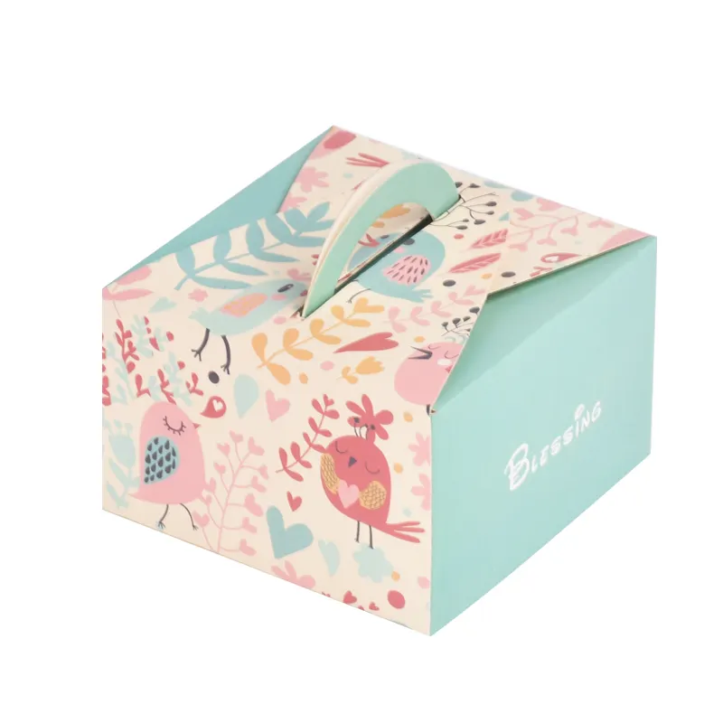 Caja de regalo personalizada para cumpleaños, embalaje de Chocolate y caramelo, venta al por mayor