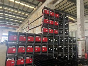 Đen 4000kg 4 bài xe nâng máy cho xe bánh xe liên kết với CE giá tốt thủy lực bốn bài xe nâng - Product Image 6