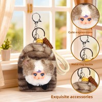 MM Suger Bébé Chat Thème Petit Sac Boîte Aveugle Cartoon Plush Cute Doll Backpack Pendant Decoration