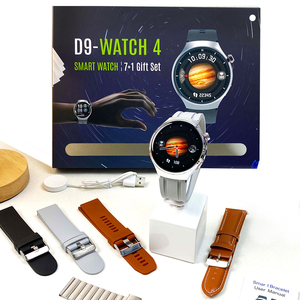 D9-Watch 4 1.5 Inch Màn Hình Tròn 7 Trong 1 Smartwatch La Bàn SOS Ai Bằng Giọng Nói Miễn Phí 7 Dây Đeo Không Dây Sạc Thông Minh Đồng Hồ D9-Watch4 - Product Image 3