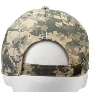 Logo personnalisé Texte brodé Camo 5-Panel Hat Sporty Common Fabric Hunting Cap Personalized Camouflage Cap - Product Image 3