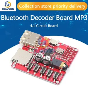 BluetoothMP3デコードモジュールオーディオレシーバーボードロスレスカースピーカーアンプの変更Bluetooth4.1回路DIY