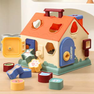 Jinming nuovo arrivo giocattoli educativi per bambini Puzzle di plastica casa selezionatrice giocattoli di smistamento <span class=keywords><strong>partita</strong></span> - Product Image 4
