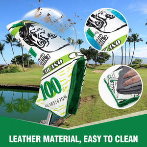 Housse de putter de golf en cuir PU sur mesure avec logo brodé - Product Image 3