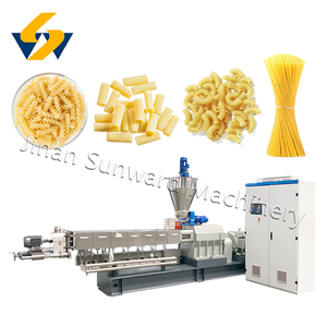Ligne de production alimentaire automatique de pâtes Machine d'extrudeuse de macaronis/spaghetti à double vis - Product Image 4