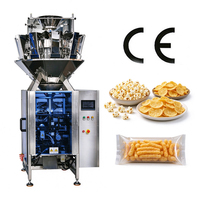 Machine d'emballage automatique multifonctionnelle à plusieurs têtes pour fèves de cacao, légumes, bonbons glacés, chips de pommes de terre et aliments soufflés
