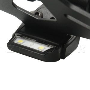 Support de plaque d'immatriculation arrière court <span class=keywords><strong>Ducati</strong></span> V2/<span class=keywords><strong>V4</strong></span>/Panigale <span class=keywords><strong>V4</strong></span> avec éclairage LED et clignotants pour moto - Product Image 4