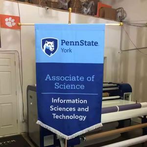 Custom Gonfalons Commencement Gonfalon Graduation <b>Banners</b> Custom Graduation <b>Banners</b> Hybrid <b>Banner</b> - Product Image 3