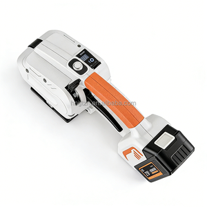 Draagbare verpakkingsmachine met 1 oplader, 2 accu's in een speciale doos voor het lassen van PP PET verpakkingsbanden - Product Image 4
