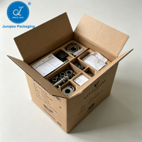 Boîtes en carton ondulé rigides et durables avec gaufrage et marques personnalisées pour l'emballage et la vente en gros