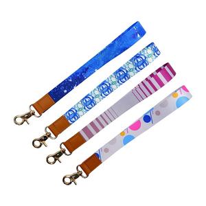 Fabrik Großhandel Custom Logo 2cm bunte Polyester Handy Schlüssel anhänger Handgelenk riemen Lan yards - Product Image 3