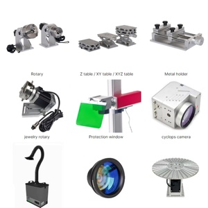 Máquina de Grabado Láser de Fibra JPT Mopa M7 E de Fábrica, 60W 100W 200W 300w, Máquina de Marcado Láser de Fibra Ezcad para Metal - Product Image 3