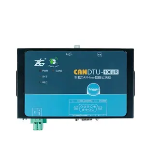 Registrador DE DATOS CAN-Bus de tarjeta SD y USB para vehículos de alto rendimiento de grado industrial ZLG serie CANDTU