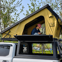 Tente de toit rigide imperméable de style moderne KY Custom, tente pop-up pour pick-up, pour camping tout-terrain 4x4