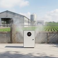 Offre Spéciale : Système de Brumisation Portable pour Serre de Jardin 2,5L avec Moteur 370W, Humidificateur Automatique et Répulsif Anti-Moustiques