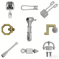 Prix usine – Raccords électriques en acier ISO9001 pour l'assemblage de pinces de tension et de matériel d'extrémité