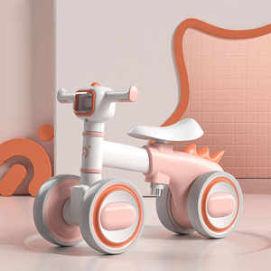 批发可爱恐龙设计无踏板平衡车儿童骑行玩具摇摆滑梯骑乘车儿童音乐平衡车 - Product Image 4