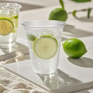 Gobelet en plastique jetable transparent épaissi de 98 mm de diamètre pour boissons froides, thé au lait, jus – Usage commercial – Meilleures ventes - Product Image 3