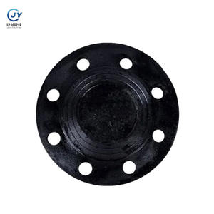 Flange à enfiler en acier au carbone noir Jieyue, DIN PN16 EN1092-1 <span class=keywords><strong>FF</strong></span> DN15-DN600, sablée industrielle - Product Image 2
