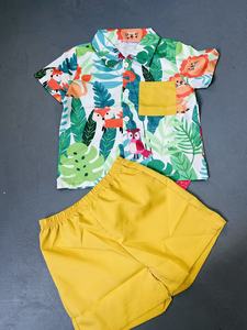 Conjunto <span class=keywords><strong>de</strong></span> Ropa Infantil <span class=keywords><strong>de</strong></span> Dos Piezas, Marca Ting y Sheining, Ropa al por Mayor - Product Image 3
